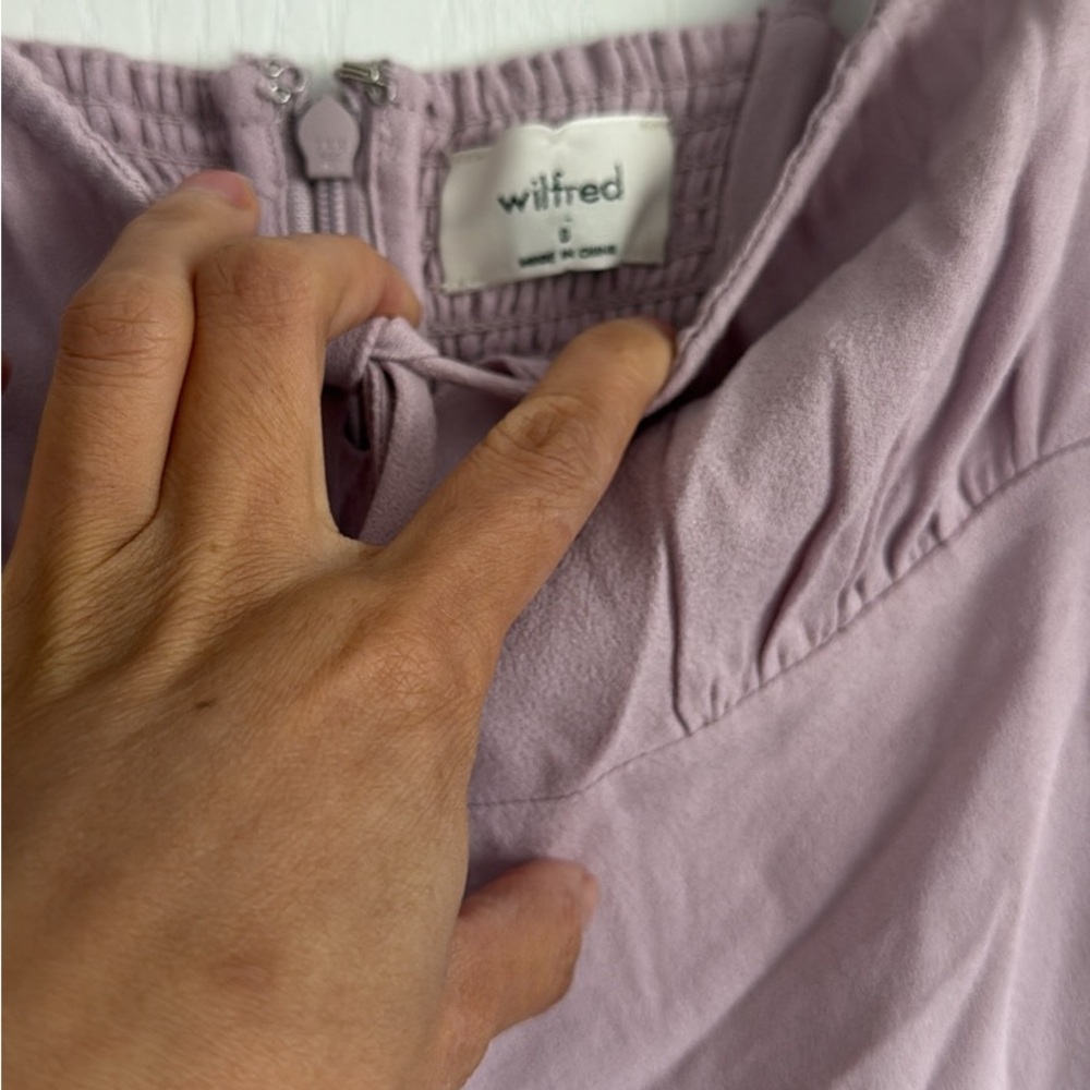 Wilfred Purple Jumpsuit with Straight-Leg Silhouette - Picture 2 of 5